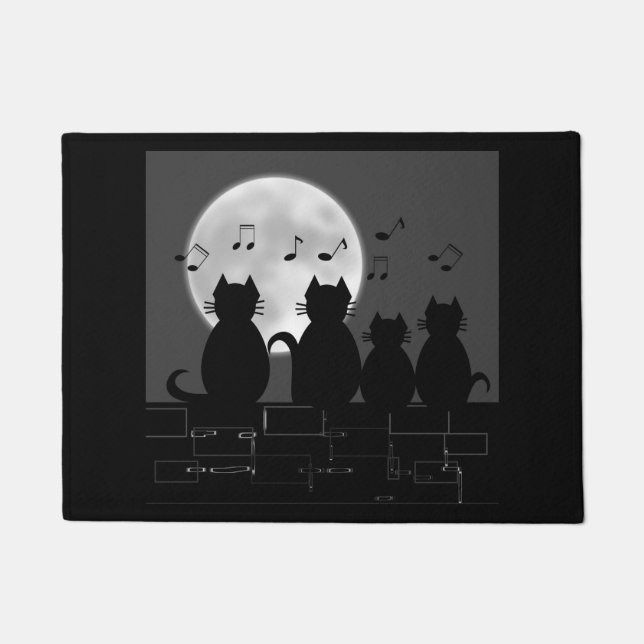 caterwauling doormat (Front)