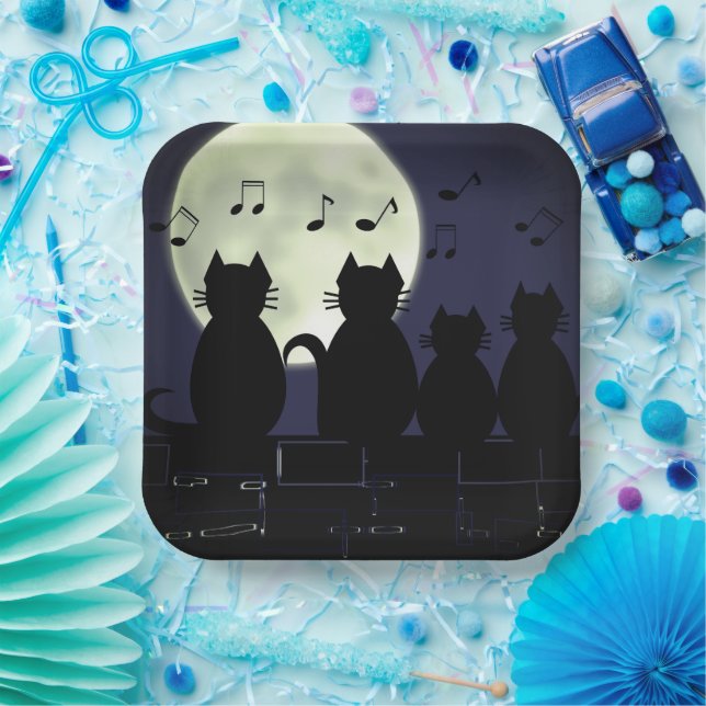 caterwauling paper cup paper plates (Party)