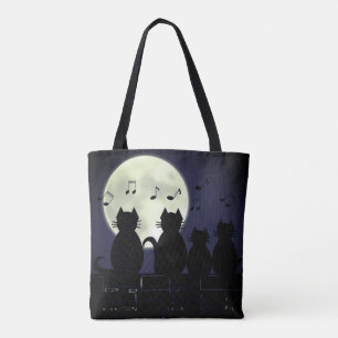 caterwauling tote bag