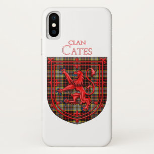 Cates Dress Tartan Scottish Plaid iPhone X Case