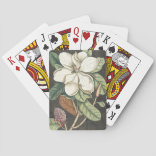 Catesby Vintage Magnolia Botanical Illustration Playing Cards
