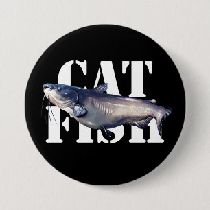 Catfish 7.5 Cm Round Badge