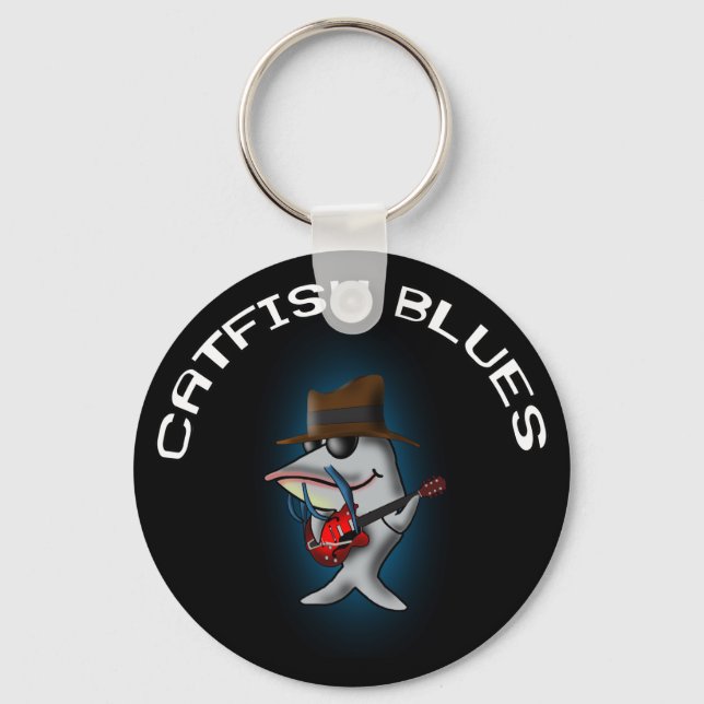 Catfish Blues Key Ring (Front)
