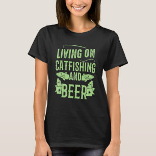 Catfish Catfishing Fishing Men Fisherman Catfisher T-Shirt