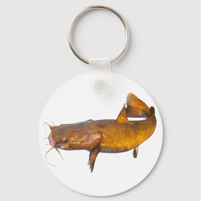 Catfish Fishing Key Ring (Front)