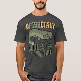 Catfish Fishing Noodling Catfishing Fisherman Dad  T-Shirt