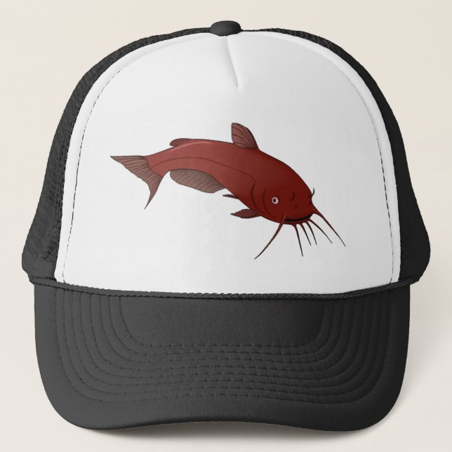 CATFISH HAT! TRUCKER HAT (Front)