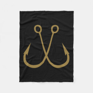 Catfish Hunter Catfish Fisherman Catfish Fleece Blanket