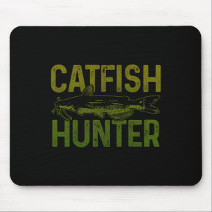 Catfish Hunter Catfish Fishing Gift Mouse Pad