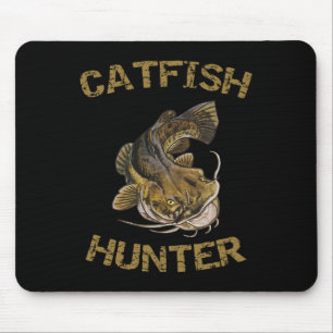 Catfish Hunter Catfish For Catfish Fisherman Mouse Pad