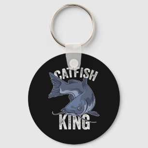 Catfish King Catfish Fishing Catfishing  Key Ring
