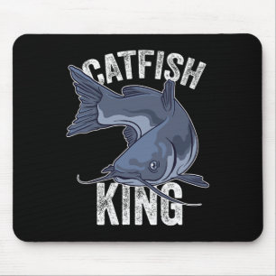 Catfish King Catfish Fishing Catfishing Mouse Pad