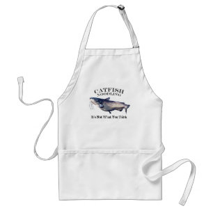 Catfish Noodling It's Not What you Think Standard Apron
