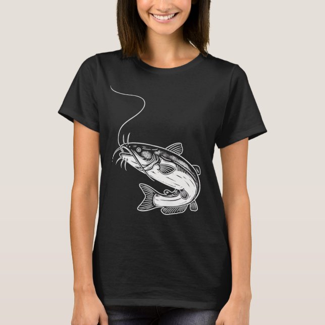 Catfish on the Line T-Shirt (Front)