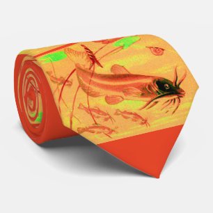 catfish print tie