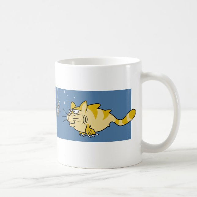 Catfish Pun Coffee Mug (Right)