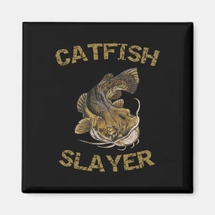 Catfish Slayer Catfish For Catfish Fisherman  Magnet