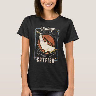 Catfish Vintage Retro Classic Animal Love T-Shirt