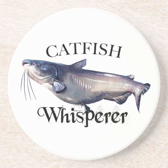 Catfish Whisperer Coaster (Front)