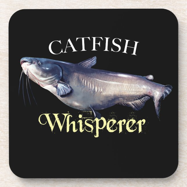 Catfish Whisperer Coaster (Front)