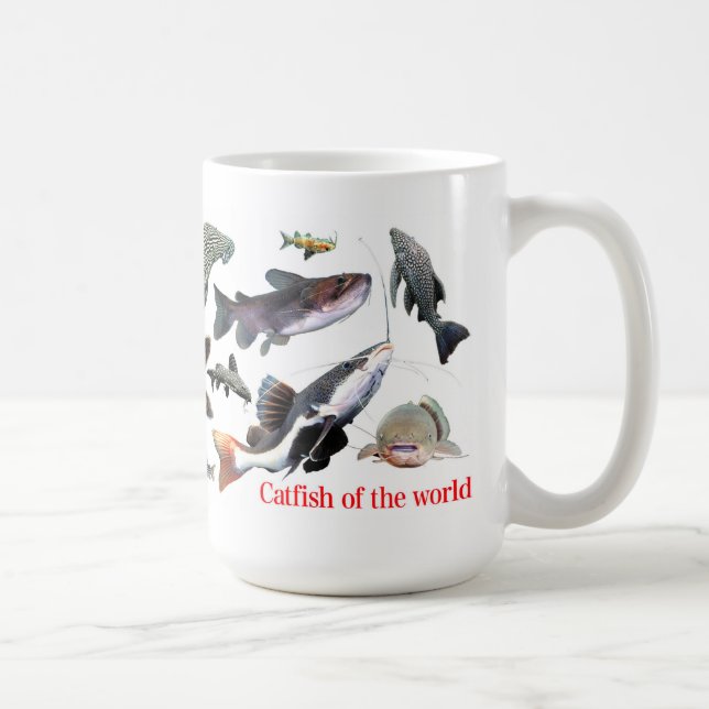 Catfishes of the world coffee mug (Right)