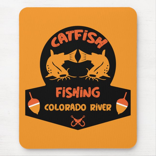 Catfishing Colorado River Mouse Pad (Front)
