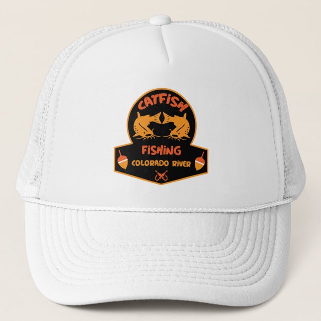 Catfishing Colorado River Trucker Hat (Front)