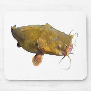 Catfishing Fishing Mouse Pad