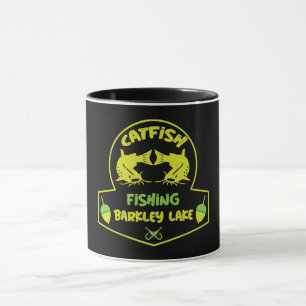 Catfishing Lake Barkley Kentucky Mug