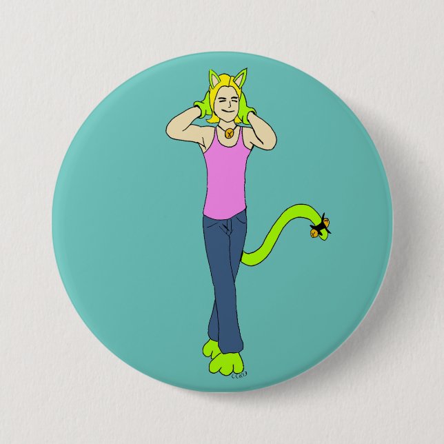 catgirl button (Front)