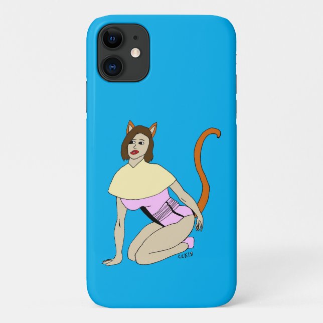 catgirl   Case-Mate iPhone case (Back)