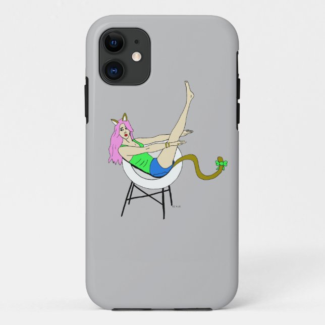 catgirl Case-Mate iPhone case (Back)