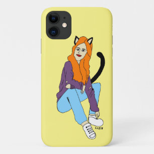 catgirl iPhone 11 case