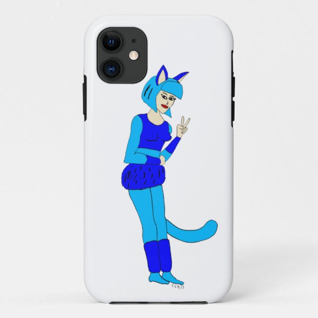 catgirl  Case-Mate iPhone case (Back)