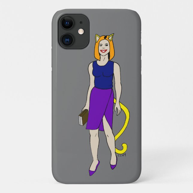 catgirl Case-Mate iPhone case (Back)