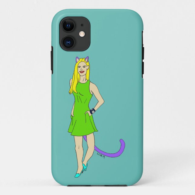 catgirl    Case-Mate iPhone case (Back)