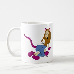 catgirl coffee mug