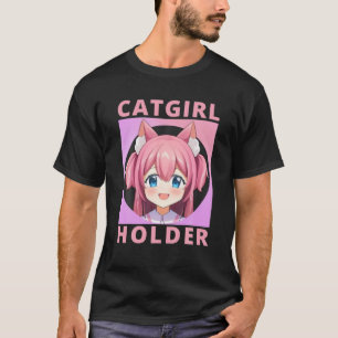 Catgirl Holder, Cat Girl Coin Token Crypto Currenc T-Shirt