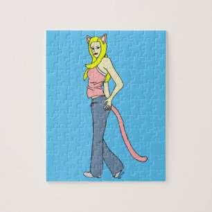 catgirl   jigsaw puzzle
