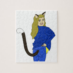 catgirl   jigsaw puzzle
