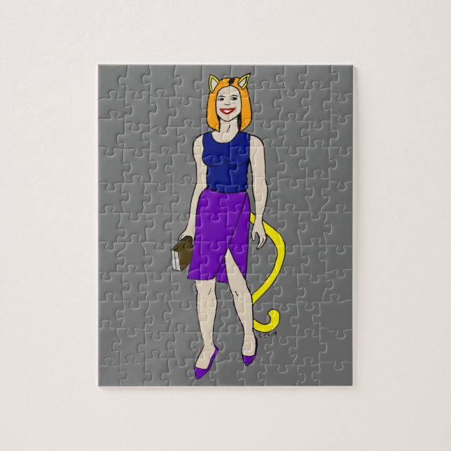 catgirl jigsaw puzzle (Vertical)