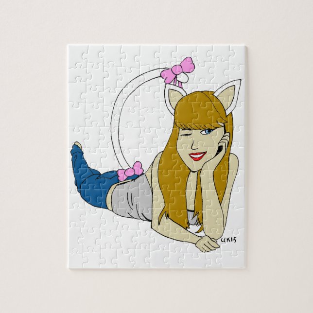 catgirl   jigsaw puzzle (Vertical)