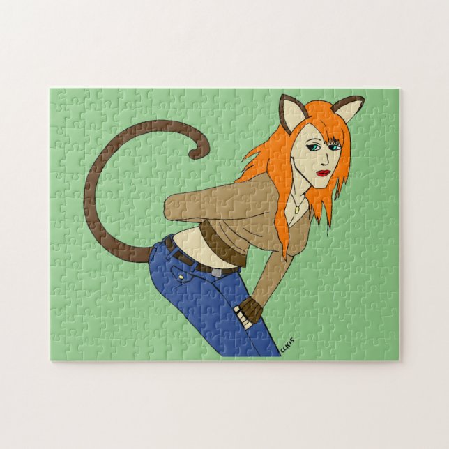 catgirl jigsaw puzzle (Horizontal)