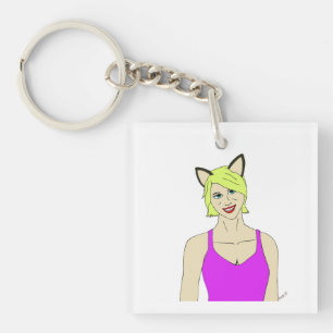 catgirl key ring