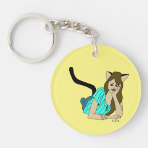catgirl keychain