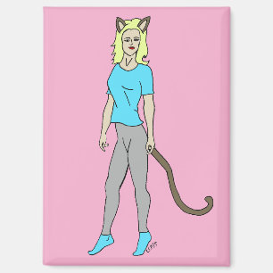catgirl magnet