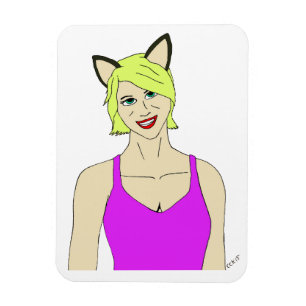 catgirl magnet