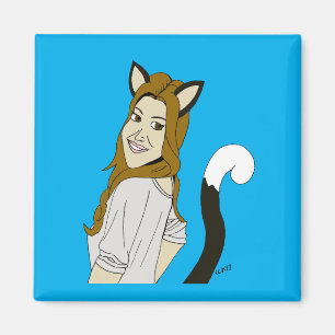 catgirl magnet