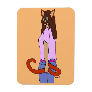 catgirl magnet