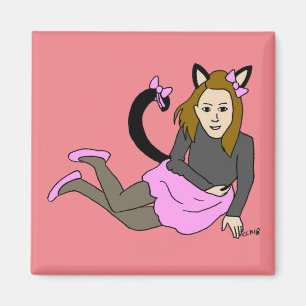 catgirl magnet